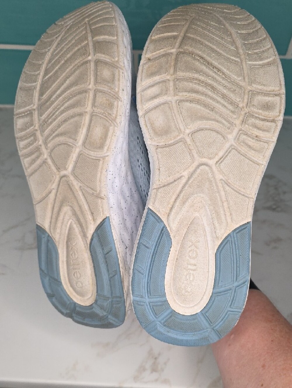 Aetrex DANIKA ARCH SUPPORT in Light Blue Size 10 - Picture 9 of 9